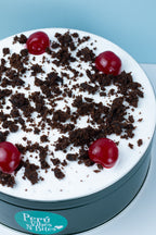 Torta Selva Negra en Lata - 8 pulgadas